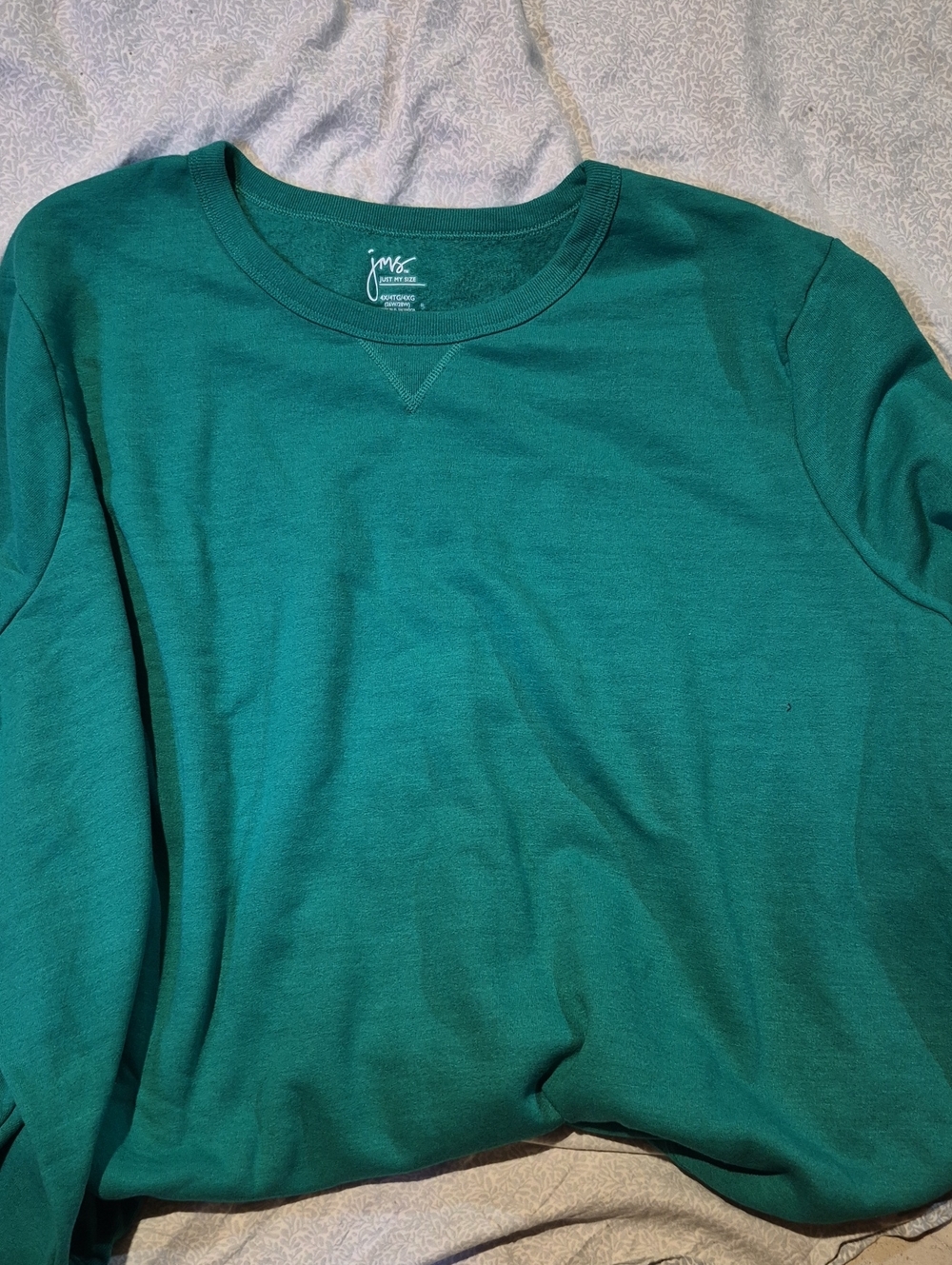 Just My Size Teal Crewneck Sweatshirt
